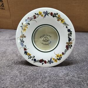 Floral Plain Jane round Picture frame JJ